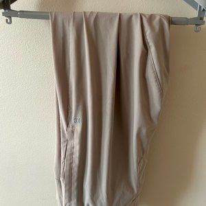 KENNETH COLE Beige Tech Stretch Joggers Men's M